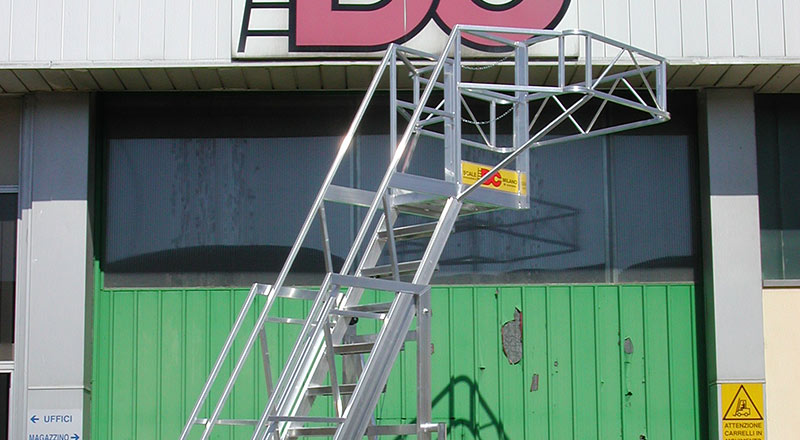 Scale industriali in alluminio