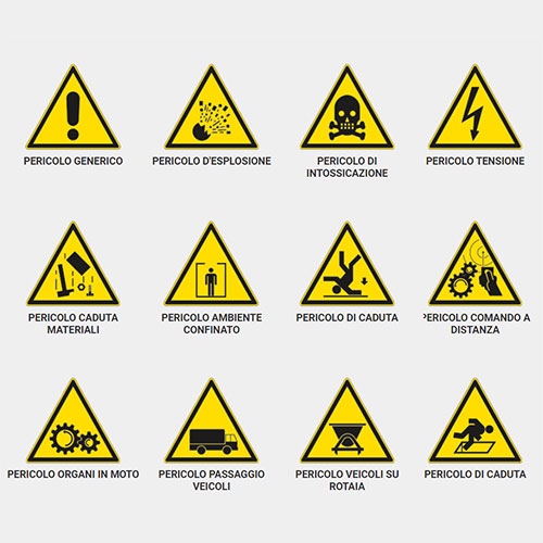 Segnaletica di pericolo